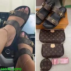 Slippers and bag set (37-42)