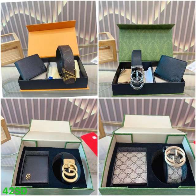 Belt and bag set