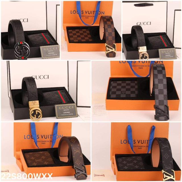 Belt and bag set