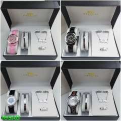 Watches ring necklace bracelet set