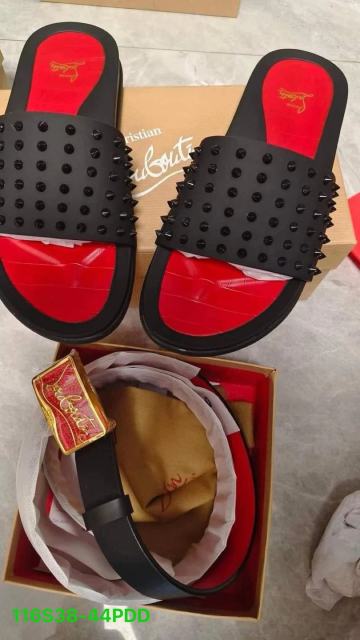 Belt and slipper set  (38-44)