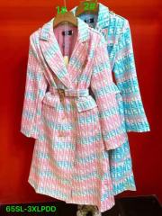Fleece  Long Coat(L-3XL)