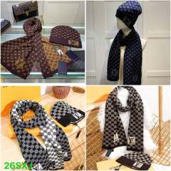 Scarves and beanie