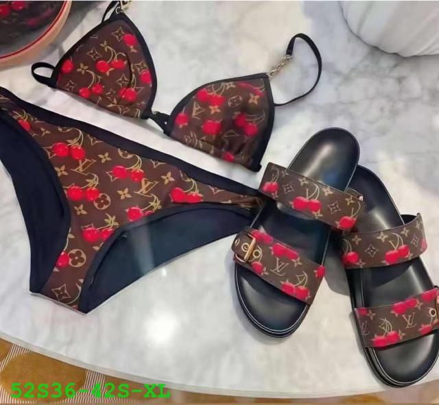Swimsuit and Sandles (36-42,S-XL)