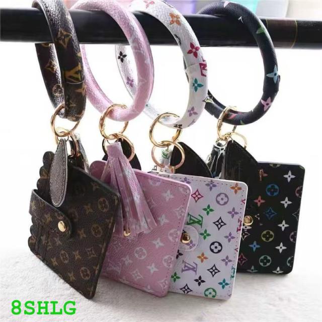 Bracelet with card purse