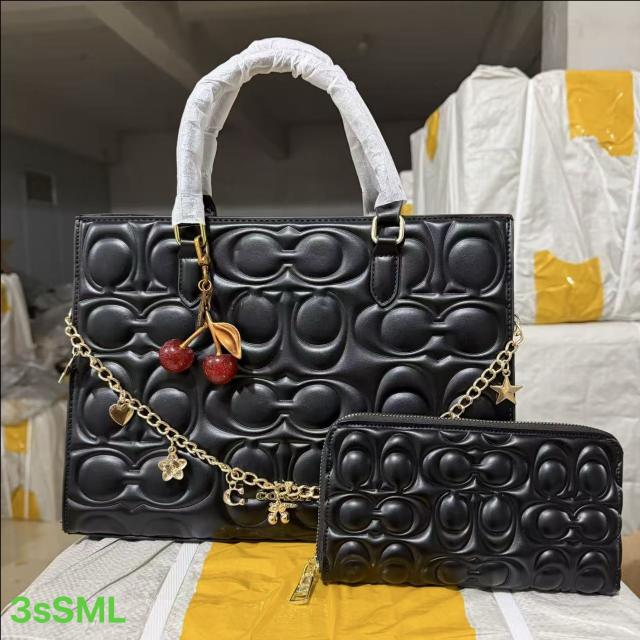 Bag and wallet with charms