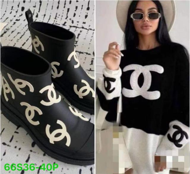 Boots and sweater (36-40,S-XXl)
