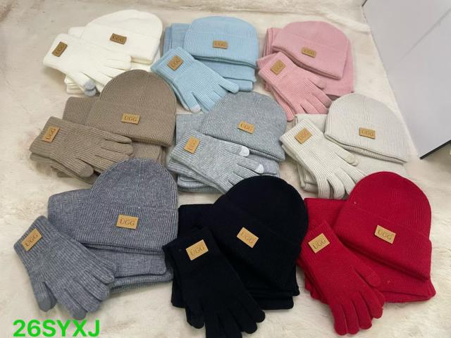 Beanies Scaves and gloves set
