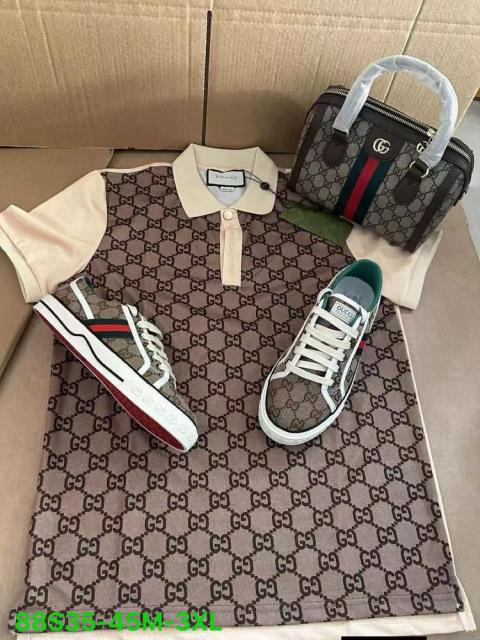 Sneaker and purse and shirts (36-45,M-3XL)