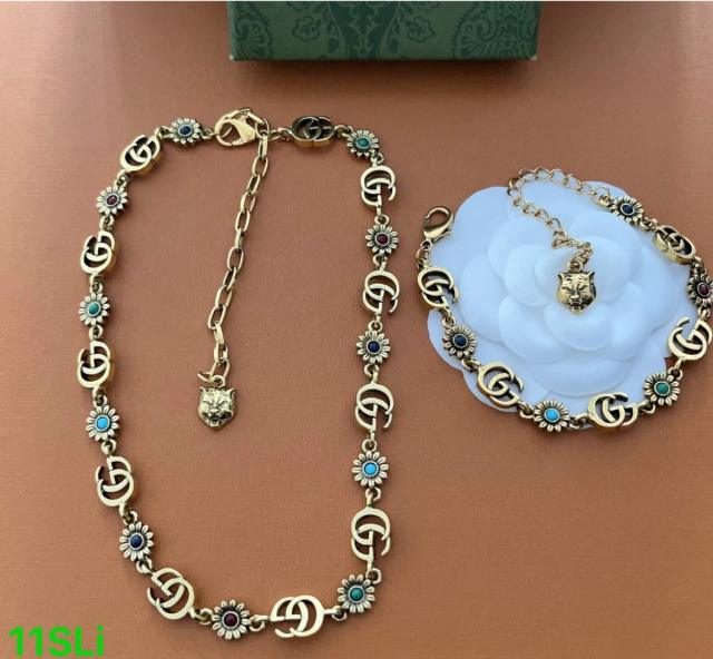 Bracelet and necklace