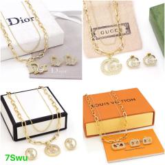 Necklaces and earrings set