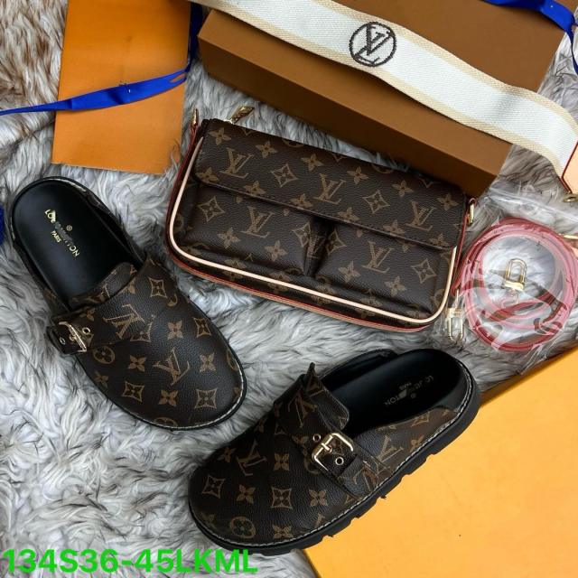 Slippers and purse(36-45)