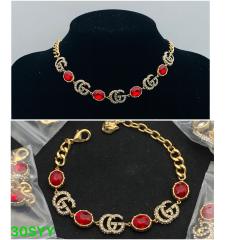 Bracelet and necklace
