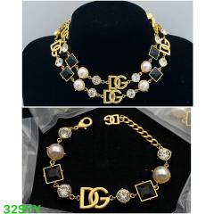 Bracelet and necklace