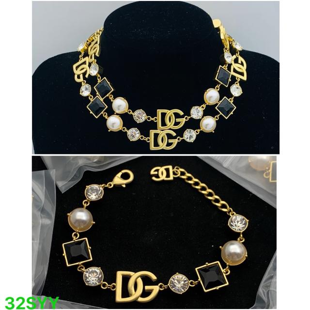 Bracelet and necklace
