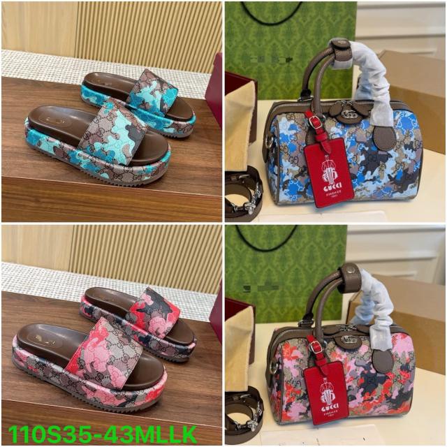 Slippers and purse (36-43)