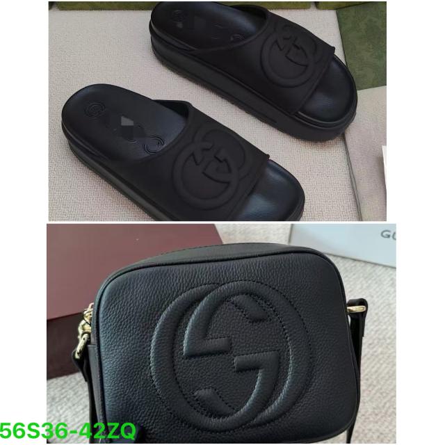 Slippers and purse (36-41)