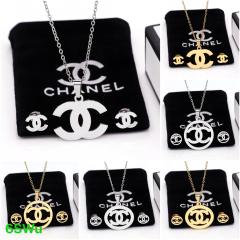 Necklaces and earrings