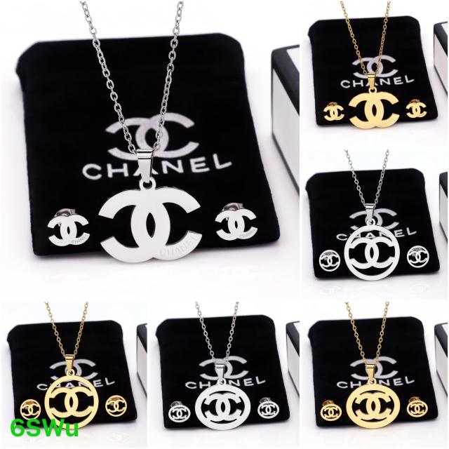 Necklaces and earrings