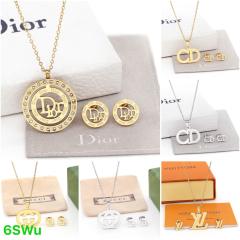 Necklaces and earrings