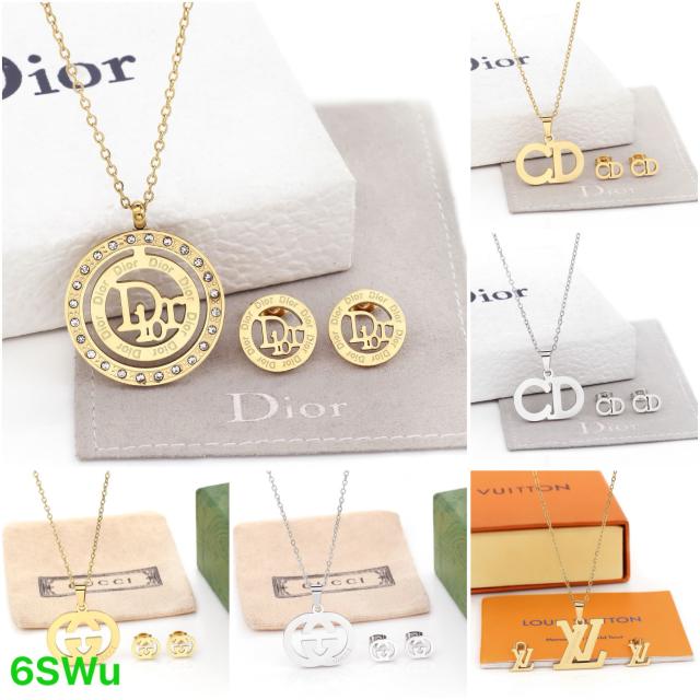 Necklaces and earrings