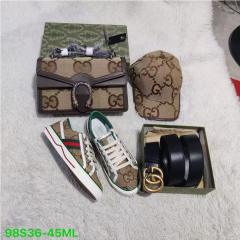 Purses and sneakers and caps and belts  (36-45)