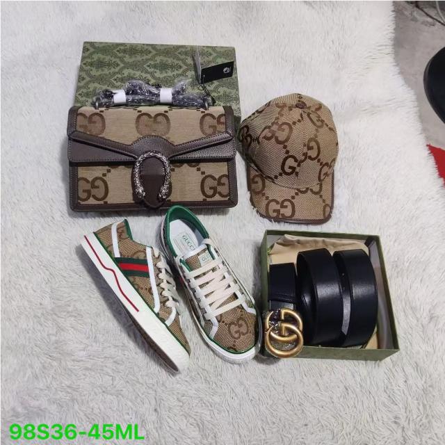 Purses and sneakers and caps and belts  (36-45)