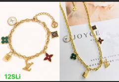 Bracelet and necklace set