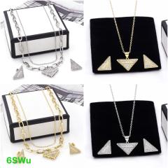 Necklace and earrings set