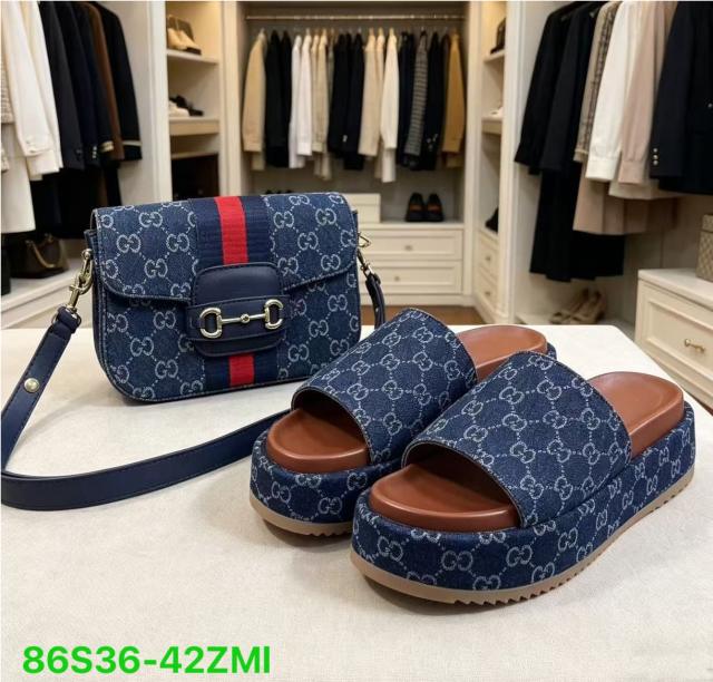 Purse and slippers (36-42)