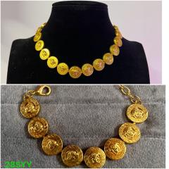 Bracelet and necklace set