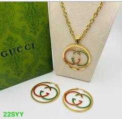 Necklace and earrings set