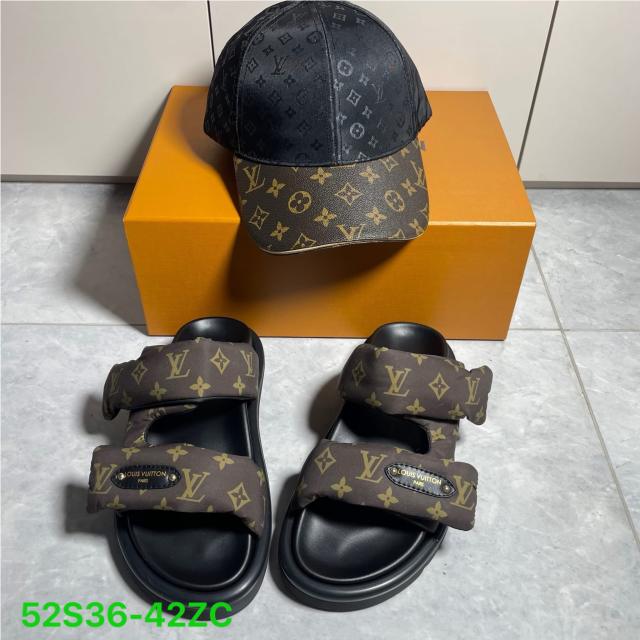Caps and Slippers set(36-42)