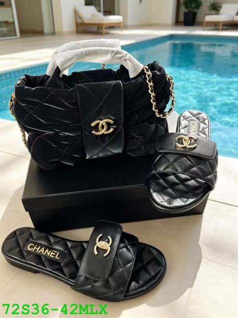Bag and slippers set(36-42)