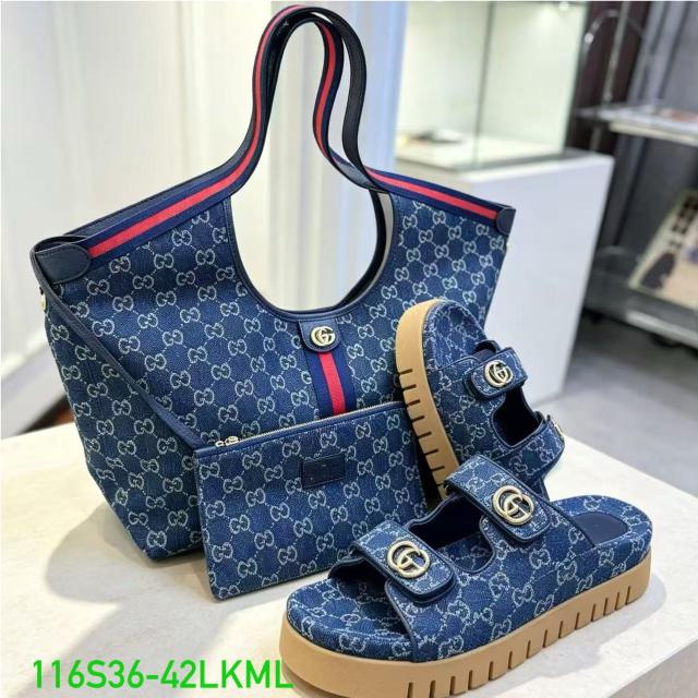 Bags and slippers set(36-42)