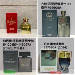 Men perfumes