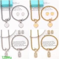 Necklace Bracelets and earrings set