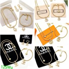 Necklace Bracelets and earrings set