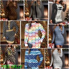Women sweater dresses （S-4Xl)