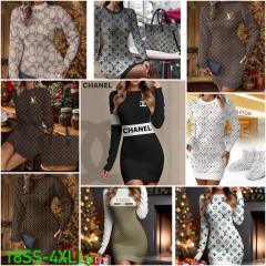 Women sweater dresses （S-4Xl)