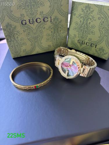 Watches and bracelets set
