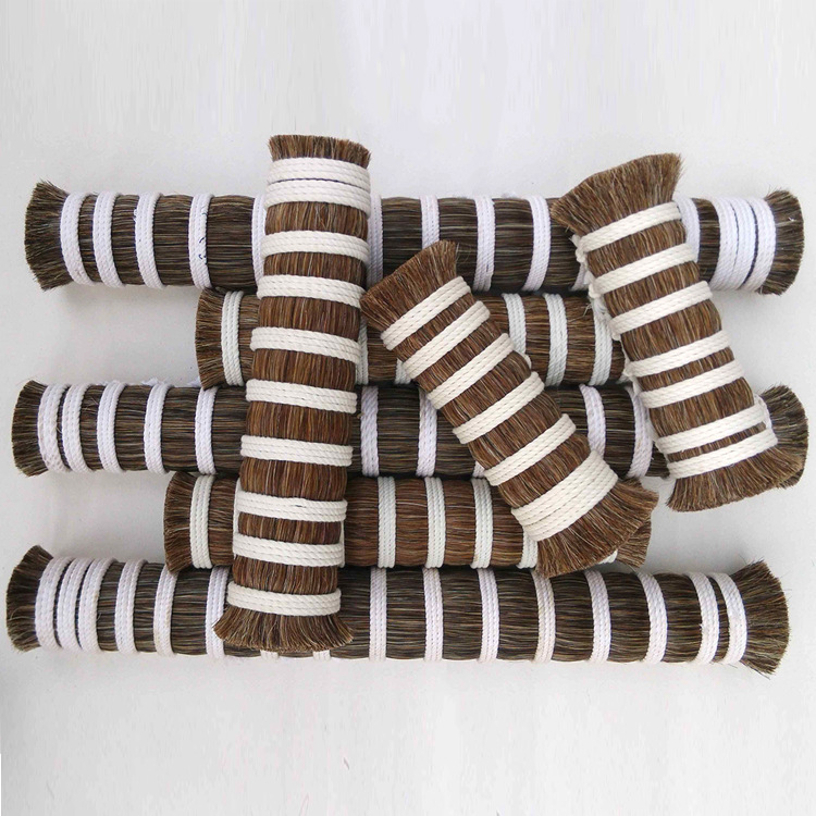 High-temperature disinfection of horsehair, neatly cut, evenly mixed, without broken hair, color horsetail