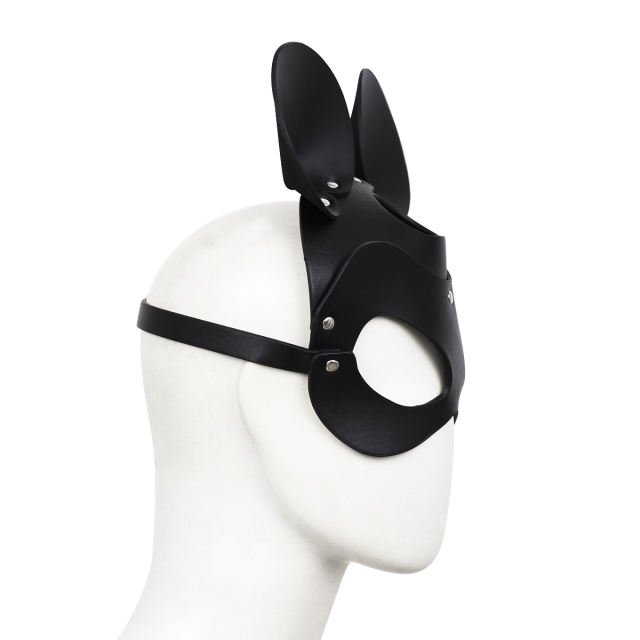 Micky Eye Mask with PU Strap (Black)