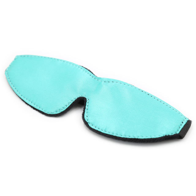 Polyester Blindfold with Elastic Strap (Blue)