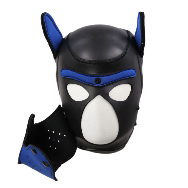 Dog Mask (Black&Blue)