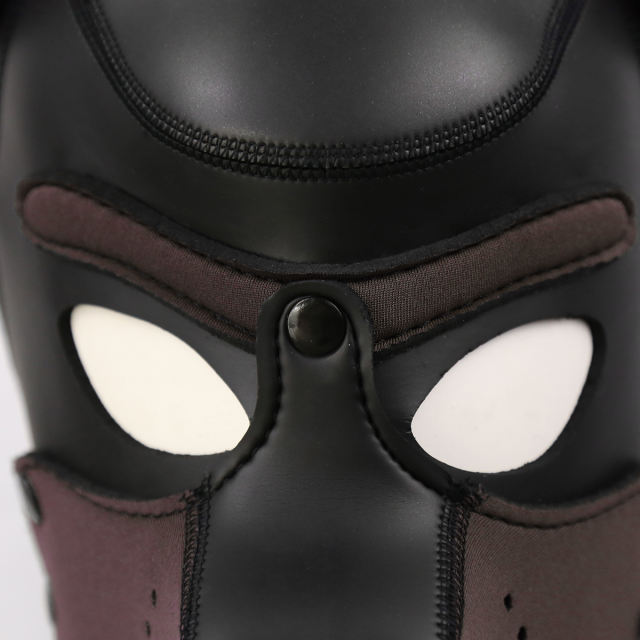 Dog Mask (Black&Brown)