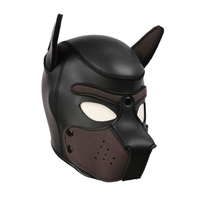 Dog Mask (Black&Brown)