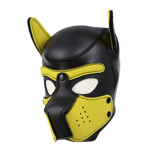 Dog Mask (Black&Yellow)