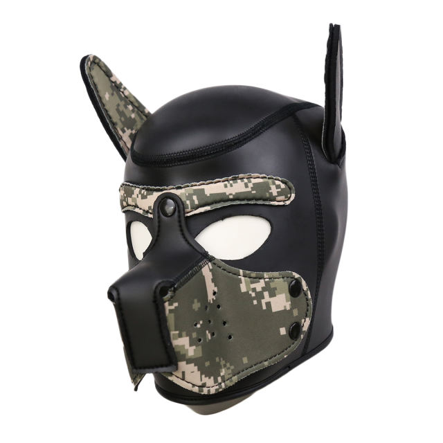 Dog Mask (Black&Camo)