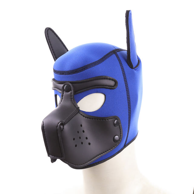 Dog Hood (Black&Blue)